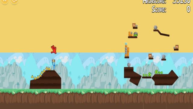 Angry Birds Changed Backgrounds more features (500 subs special) смотреть онлайн