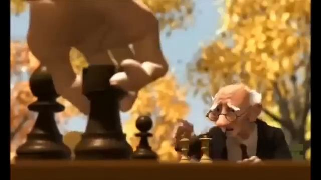 Court métrage d'animation 3D Pixar Geri's Game смотреть онлайн