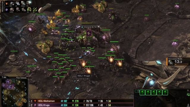 [ICL]frugs vs [ICL]Alohaman - Game 4 ~Imperial StarCraft Society Showmatch Series~ смотреть онлайн