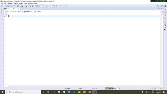 Installation of Cucumber 5 | Writing and executing first feature | Java | Cucumber | Eclipse смотреть онлайн