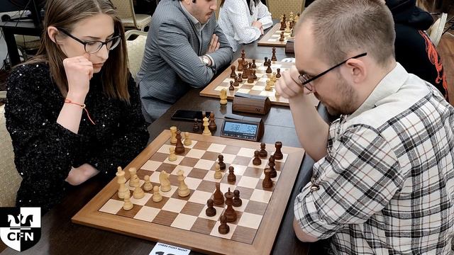 I. Alekseeva (0) vs M. Turulo (1214). Chess Fight Night. CFN. Rapid смотреть онлайн