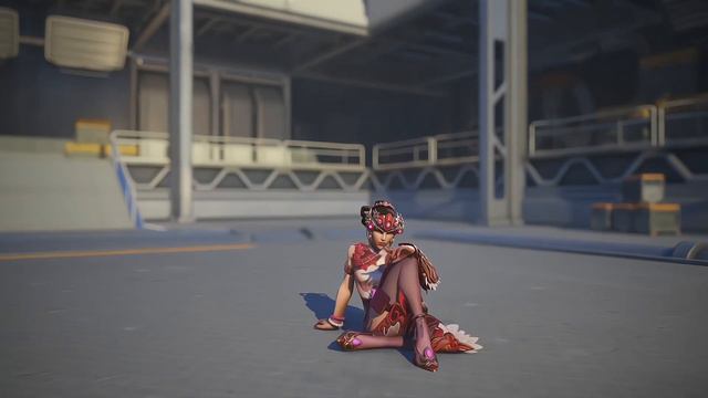 NEW Rose Lily Widowmaker Skin Showcase || Overwatch 2 смотреть онлайн