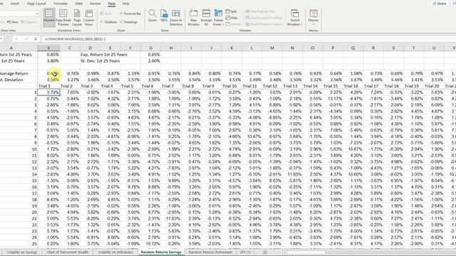 Monte Carlo Spreadsheet Example смотреть онлайн
