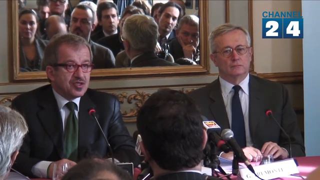 Servizio di Channel 24 sulla conferenza stampa Maroni - Tremonti смотреть онлайн