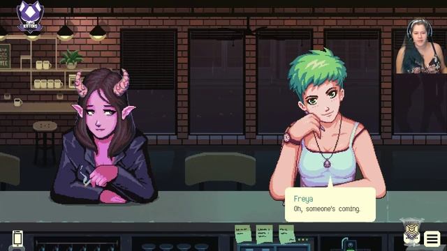 Natti-Demos! Coffee Talk, a Chill Game смотреть онлайн