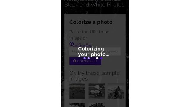 Как раскрасить чб фото смотреть онлайн