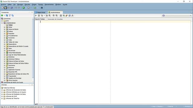 Creación de DML para Oracle con samsara-software смотреть онлайн