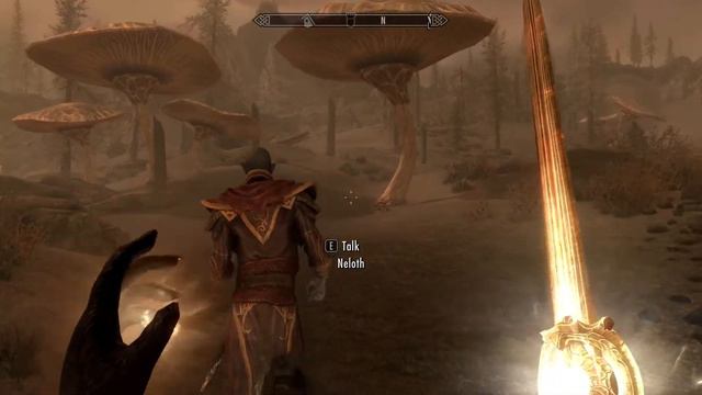 Skyrim Special Edition Dragonborn DLC: Going to Nchardak with Neloth (part 57) смотреть онлайн