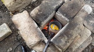 Как я плавил алюминий в домашних условиях.