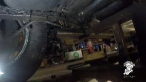 Toyota Hilux снятие демонтаж топливного бака (Тойота Хайлюкс)