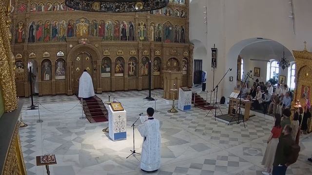 18.08.2023 г. Всенощное бдение в праздник Преображения Господня в Феодоровском соборе смотреть онлайн