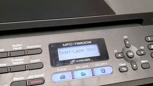 Reset Fuser, Laser, PF Kit Life on Brother MFC-7860DW and MFC-7460DN Printers PARTS LIFE END смотреть онлайн