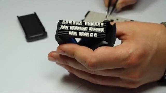 Trodat Mobile Printy - Самонаборный штамп RU смотреть онлайн