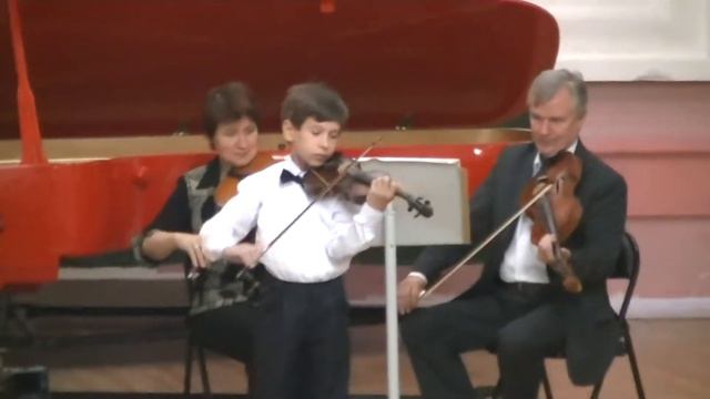 Климчук Дмитрий Берио Концерт № 7 1 часть. смотреть онлайн