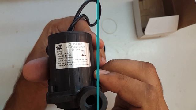 DC 12V 5.5M 1000L/H Brushless Motor Submersible Water Pump