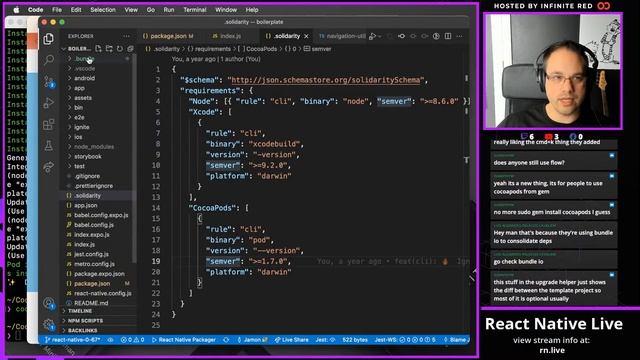 Upgrading to React Native 0.67 - React Native Live with Jamon смотреть онлайн