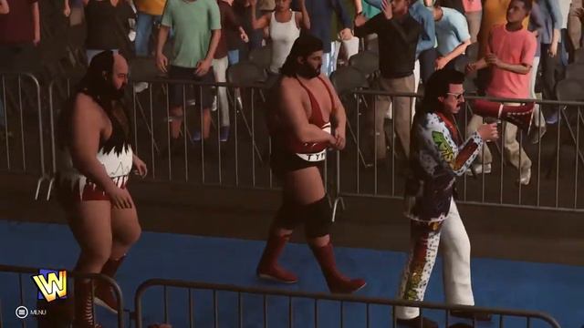 The Natural Disasters (Earthquake And Typhoon) With Jimmy Hart (manager) Ported To 2k19
