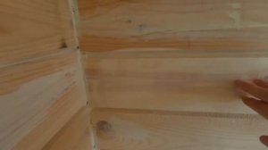 Покраска  дома из бруса внутри дома(Belinka interier)