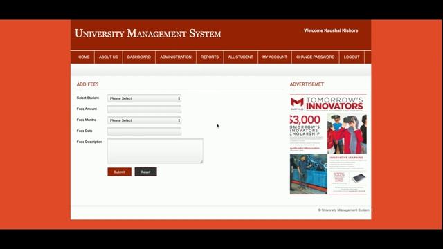 University Management System | PHP and MySQL Project Source Code | PHP MySQL CRUD Project смотреть онлайн