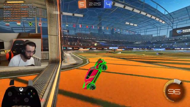 JUGANDO con el DINGO en ROCKET LEAGUE смотреть онлайн
