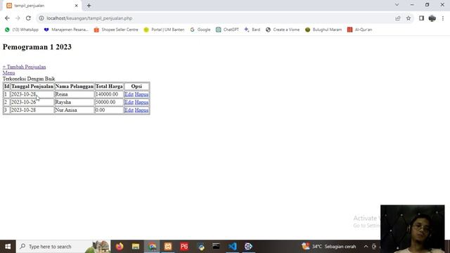 Flowhchart dan View Report PhpMyAdmin (Tugas UTS) смотреть онлайн