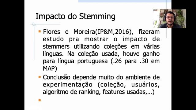 Aula RI: 11 Operações sobre texto (parte 1) - Stopwords, Stemming, Lemmatization e Vetorização смотреть онлайн