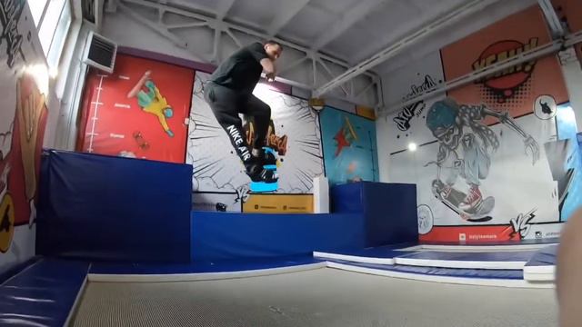 Новый снаряд для отработки трюков на сноуборде смотреть онлайн