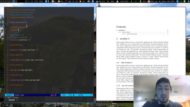 LaTeX Document Classes, Sections, and Outlining смотреть онлайн