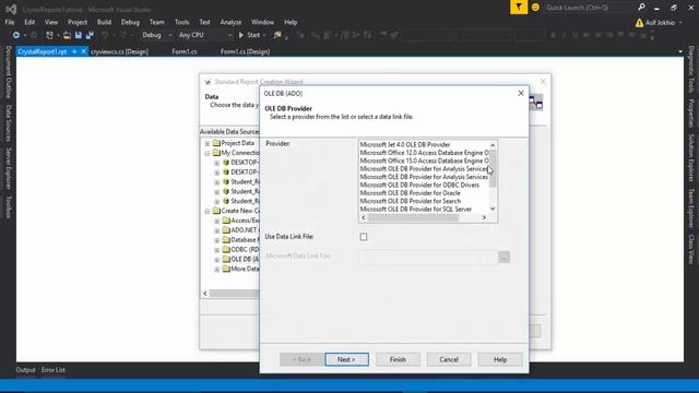 C# Crystal Reports Tutorial For Beginners смотреть онлайн