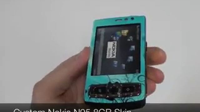 Custom Nokia N95 8GB Skin смотреть онлайн