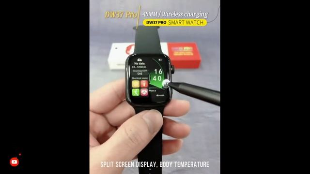 DW37 PRO smartwatch unbox смотреть онлайн