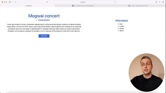 Django and HTMX #17 - Updating Other Content - Out-Of-Band Swaps and Custom Events смотреть онлайн