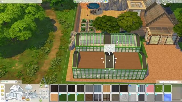 Gardener's Mansion - Sims 4 Greenhouse Haven Kit [No CC] | Kate Emerald смотреть онлайн