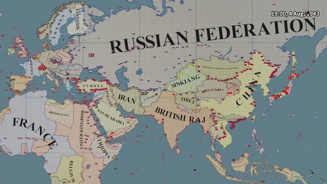 HOI4 TimeLapse - Democratic Path - Alexander Kerensky in USSR смотреть онлайн