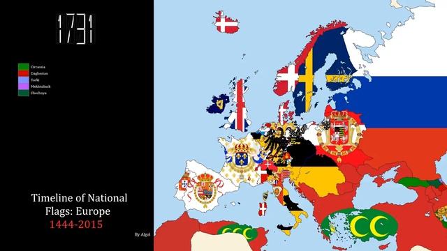 Timeline of National Flags: Europe смотреть онлайн