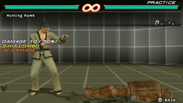 Tekken 6 - Baek Move List смотреть онлайн