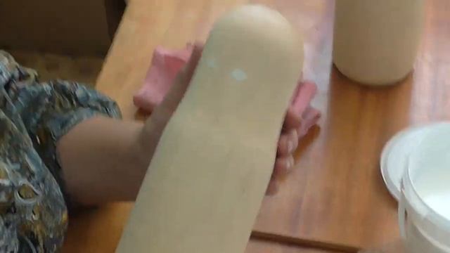 Мастер-класс по росписи матрешки Татьяна Григорьевна Чикарева (Ельниковский район) смотреть онлайн