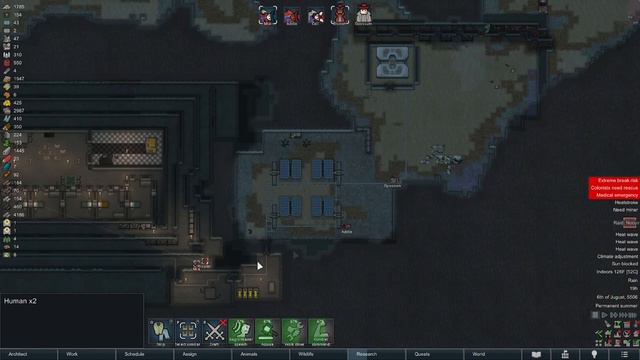 [29] Heat Wave Challenge - Odds & Ends - RimWorld 1.4 - 3 Heat Waves! - Desert Biome - Take 2 смотреть онлайн