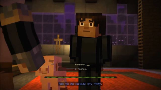 Прохождение Minecraft Story Mode: [#7 Я СТАЛ ЭНДЕРМЕНОМ!!!] смотреть онлайн