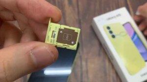 How to Insert SIM card and MicroSD card on Samsung Galaxy A15