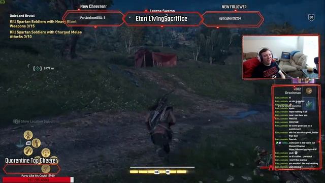 AC Odyssey - Walking Dead - I'm not quite dead yet! - Twitch Clip смотреть онлайн