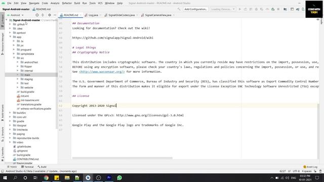 Download Source Code of Signal Mobile App | Code With Yash смотреть онлайн