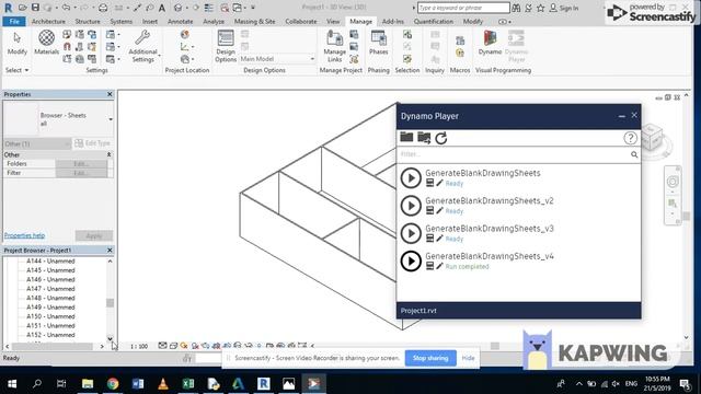 Dynamo 101: RevitSheetGenerator смотреть онлайн