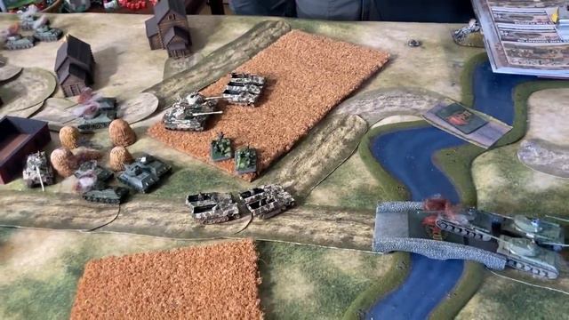 Battle of Sandomierz, Bulge Germans vs Bagration Soviet - Flames of War V4 Battle Report смотреть онлайн