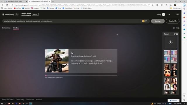 Creating Stunning Images with Microsoft Bing's AI Image Generator смотреть онлайн