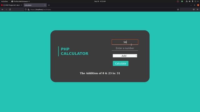 Php Simple Calculator смотреть онлайн
