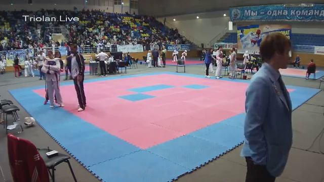 Triolan.Live-Чемпионат Украины по тхэквондо ВТФ (12-10-2015) смотреть онлайн
