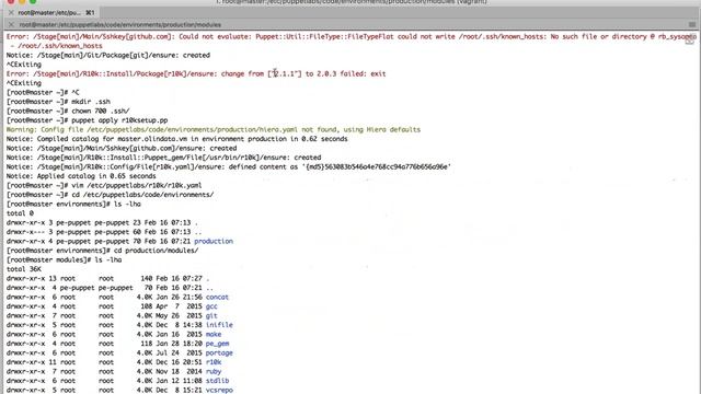 HowTo: Deploying Puppet Code using R10K смотреть онлайн