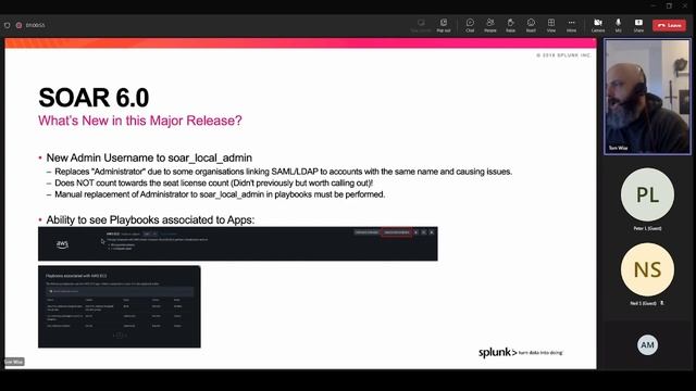 Edinburgh Splunk User Group - March 30th 2023 - What's New In SOAR 6.0 смотреть онлайн