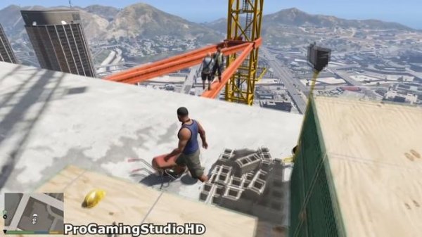 GTA 5 Funny_Crazy Jump Compilation #8 (GTA V Fails Funny Moments)